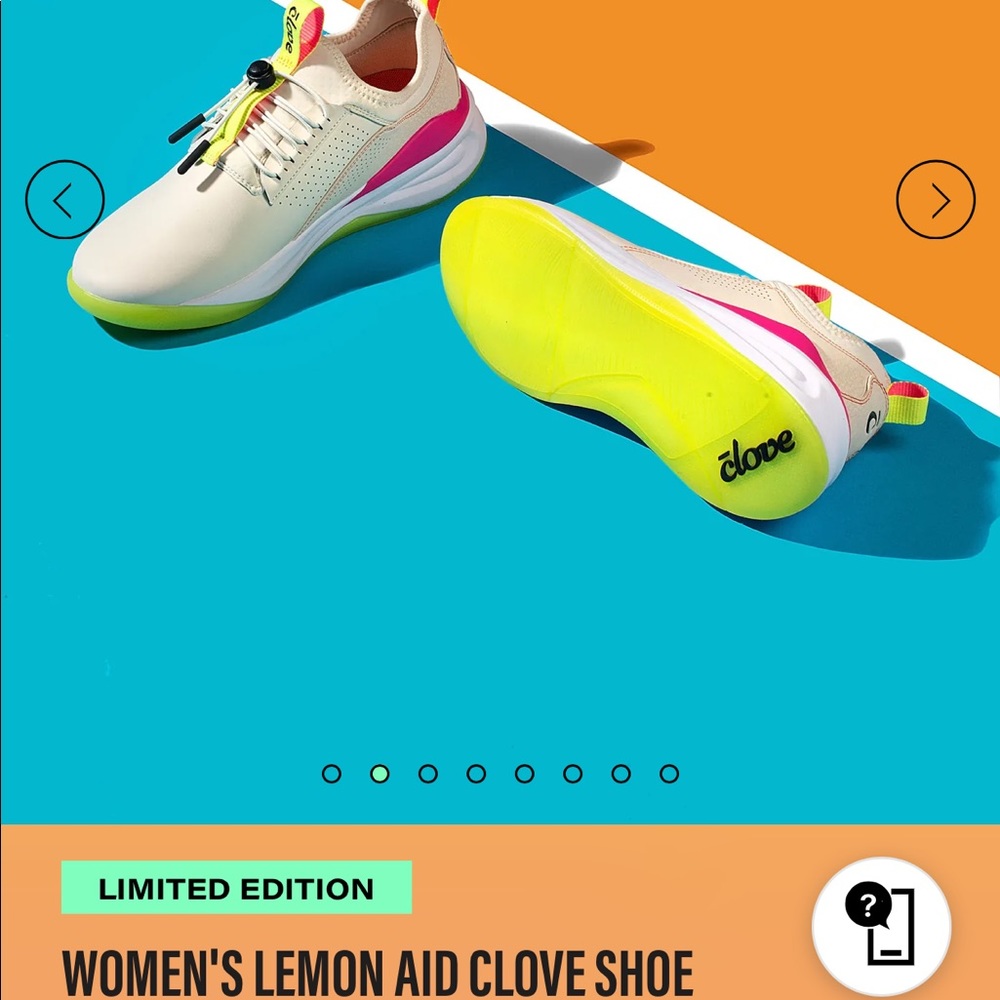 Lemon aid clove nursing shoes